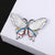 Simple Style Pin Butterfly Alloy Enamel Women's Brooches