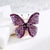 Simple Style Pin Butterfly Alloy Plating Inlay Rhinestones Women's Brooches