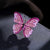 Simple Style Pin Butterfly Alloy Plating Inlay Rhinestones Women's Brooches