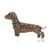 Simple Style Pin Dog Alloy Plating Inlay Rhinestones Unisex Brooches