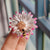 Simple Style Pin Flower Alloy Enamel Plating Women's Brooches