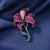 Simple Style Pin Flower Alloy Inlay Rhinestones Women'S Brooches