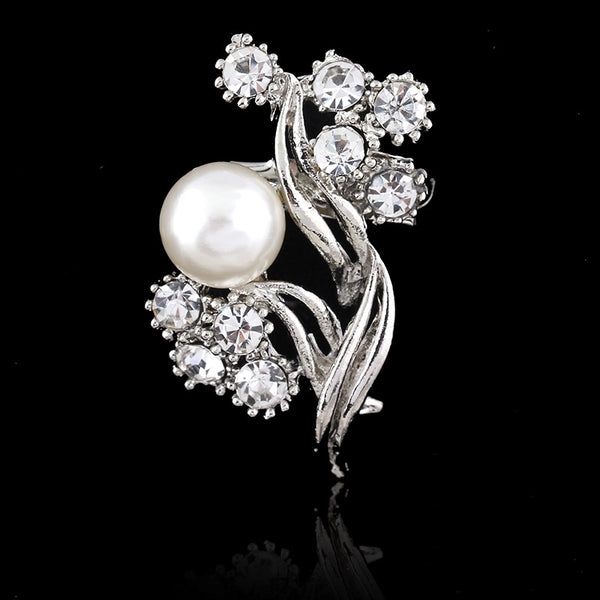 Minimalist Pin Flower Alloy Plating Women'S Brooches