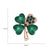 Simple Style Pin Flower Alloy Rhinestone Artificial Gemstones Women's Brooches