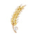 Simple Style Pin Flower Artificial Crystal Inlay Zircon Women's Brooches