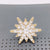 Simple Style Pin Hexagram Alloy Inlay Rhinestones Men'S Brooches