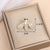 Simple Style Pin Insect Flower Bow Knot Alloy Inlay Zircon Women's Brooches