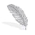 Simple Style Pin Leaf Alloy Plating Artificial Rhinestones Unisex Brooches