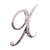 Simple Style Pin Letter Alloy Inlay Rhinestones Unisex Brooches