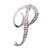 Simple Style Pin Letter Alloy Inlay Rhinestones Unisex Brooches