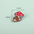 Simple Style Pin Letter Cat Mushroom Alloy Enamel Unisex Brooches