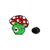 Simple Style Pin Mushroom Frog Alloy Enamel Unisex Brooches