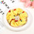 Simple Style Plaid Fruit Flower Cloth Hair Tie 1 Piece