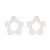 Simple Style Plant Stainless Steel Plating Ear Studs 1 Pair