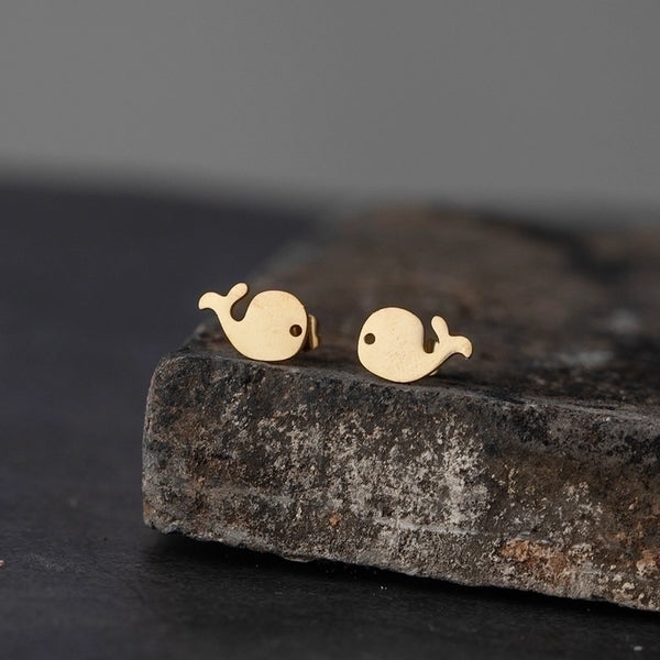 Simple Style Plating Alloy No Inlaid Earrings Ear Studs