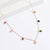 Simple Style Rectangle Stainless Steel Inlay Zircon Necklace 1 Piece