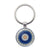 Simple Style Round Alloy Glass Women's Bag Pendant Keychain