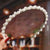 Simple Style Round Artificial Pearl Beaded Hair Band