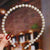 Simple Style Round Artificial Pearl Beaded Hair Band