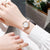 Simple Style Round Buckle Quartz Women's Watches