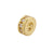 Simple Style Round Copper Plating Artificial Pearls Zircon 18k Gold Plated Jewelry Accessories