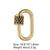 Simple Style Round Copper Plating Inlay Zircon 18k Gold Plated White Gold Plated Jewelry Accessories