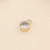 Simple Style Round Copper Plating Inlay Zircon Charms Jewelry Accessories