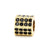 Simple Style Round Copper Plating Inlay Zircon Jewelry Accessories