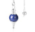 Simple Style Round Natural Stone Crystal Polishing Unisex Spirit Pendulum