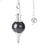 Minimalist Round Natural Stone Crystal Polishing Unisex Spirit Pendulum