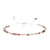 Simple Style Round Natural Stone Knitting Drawstring Bracelets