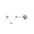 Simple Style Round Stainless Steel Inlay Zircon Ear Studs 1 Piece