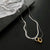 Minimalist Round Titanium Steel Titanium Steel 18K Gold Plated Gold Plated Silver Plated Plating Pendant Necklace