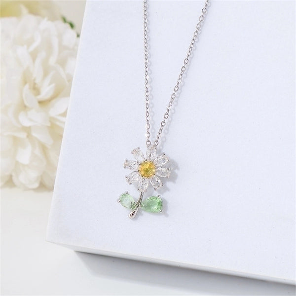 Simple Style Round Tree Stainless Steel Titanium Steel Plating Inlay Zircon 18k Gold Plated Pendant Necklace