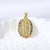 Simple Style Round Zircon Copper Wholesale Charms Jewelry Accessories