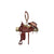 Simple Style Saddle Arylic Printing Keychain 1 Piece