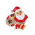 Simple Style Santa Claus Hat Bell Alloy Inlay Rhinestones Unisex Corsage Brooches