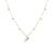 Simple Style Shiny Constellation Stainless Steel 18k Gold Plated Zircon Pendant Necklace In Bulk