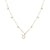 Simple Style Shiny Constellation Stainless Steel 18k Gold Plated Zircon Pendant Necklace In Bulk