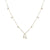 Simple Style Shiny Constellation Stainless Steel 18k Gold Plated Zircon Pendant Necklace In Bulk