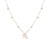 Simple Style Shiny Constellation Stainless Steel 18k Gold Plated Zircon Pendant Necklace In Bulk