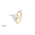 Simple Style Shiny Oval Stainless Steel Plating Inlay Zircon White Gold Plated Gold Plated Rings