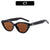 Simple Style Solid Color Ac Cat Eye Full Frame Women's Sunglasses