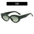 Simple Style Solid Color Ac Cat Eye Full Frame Women's Sunglasses