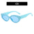 Simple Style Solid Color Ac Cat Eye Full Frame Women's Sunglasses