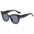 Simple Style Solid Color Ac Cat Eye Full Frame Women's Sunglasses