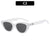 Simple Style Solid Color Ac Cat Eye Full Frame Women's Sunglasses