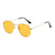 Simple Style Solid Color Ac Polygon Full Frame Sunglasses