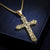 Simple Style Solid Color Alloy Plating Gold Plated Men's Pendant Necklace