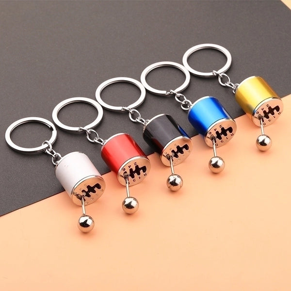 Simple Style Solid Color Alloy Unisex Keychain